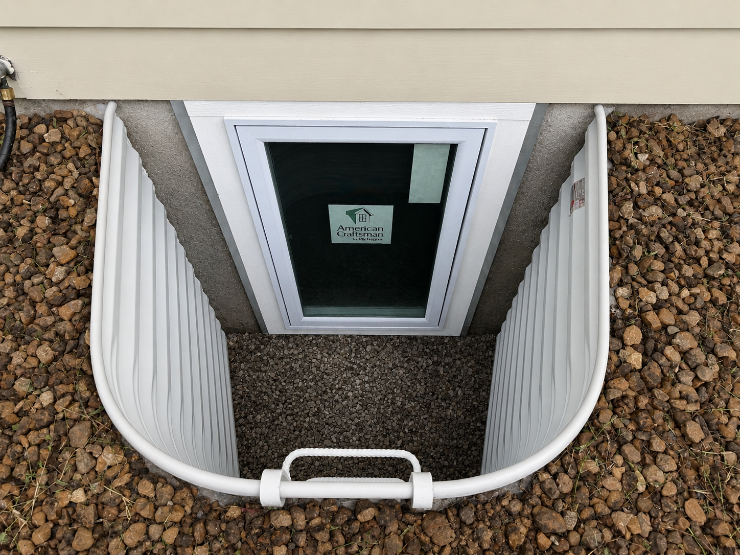 Egress window install in Edwardsville, IL